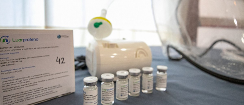 Ibuprofeno inhalado: ya se prob&oacute; en 3 pacientes mendocinos con buenos resultados