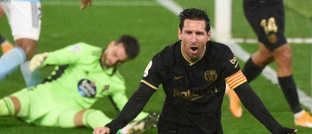 Messi apiló a varios rivales y la jugada terminó en un golazo en contra