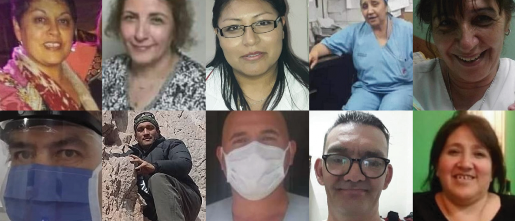 Los diez trabajadores de la Salud de Mendoza que se llevó el coronavirus