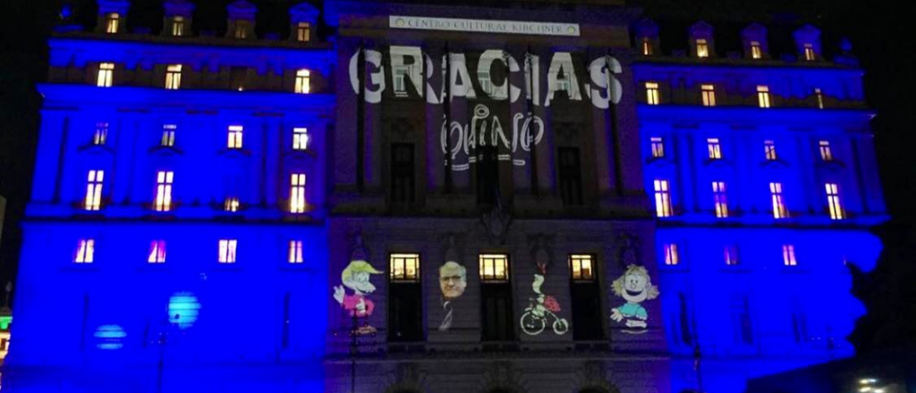 De Marchi le quiere poner "Quino" al Centro Cultural Néstor Kirchner