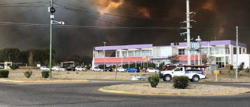 Incendios en San Luis: pánico por el viento fuerte