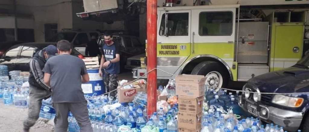Incendios en San Luis: así es como la gente salió a ayudar a los Bomberos