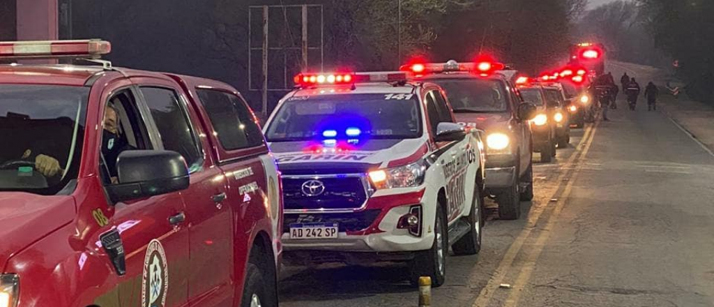 San Luis ins&oacute;lito: demoraban a los bomberos para entrar a la provincia 