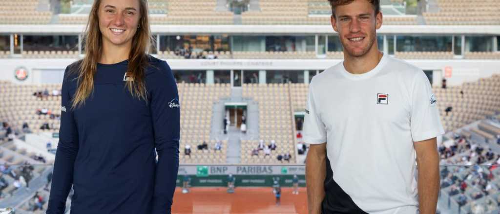 Roland Garros: Podoroska y Schwartzman fueron elogiados de forma "oficial"