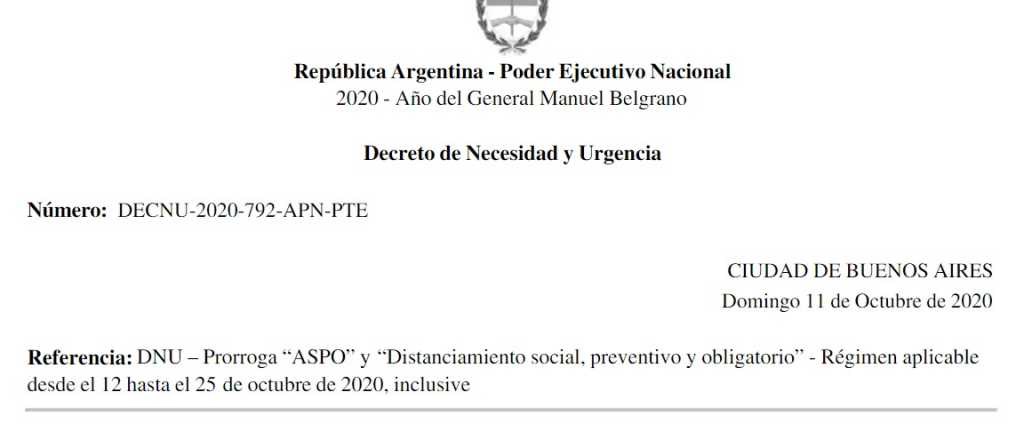 Este es el decreto que envía al Gran Mendoza, Tunuyán y Tupungato a Fase 1