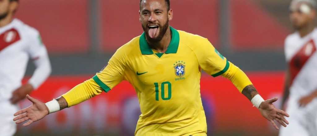 Video: el increíble "caño" de Neymar a Yotún