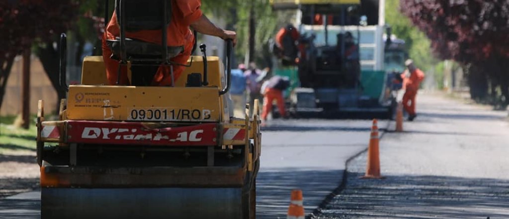 Luján continúa obras de pavimentación en el callejón Pincolini