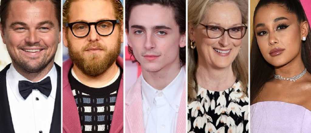 Jennifer Lawrence trabajará con DiCaprio, Meryl Streep y Ariana Grande