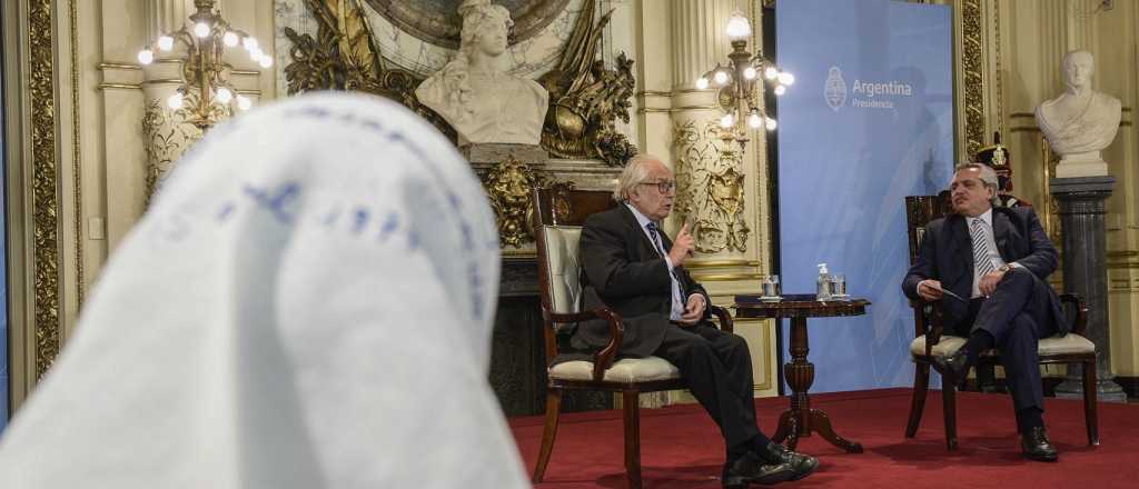 Pérez Esquivel se refirió a Cristina Fernández y a Venezuela, en su homenaje