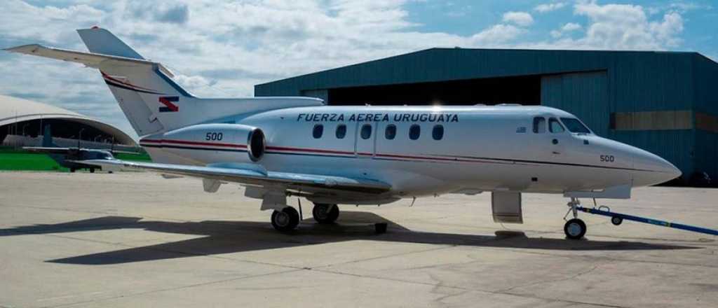 A un increíble precio, un argentino compró un avión presidencial de Uruguay
