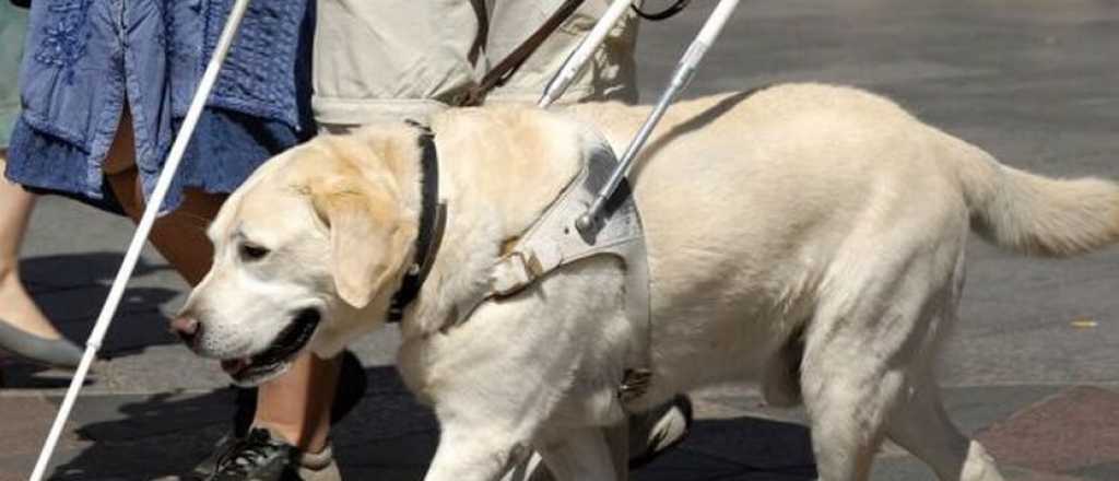 Un tunuyanino ciego pide ayuda para ir a buscar a su perro lazarillo