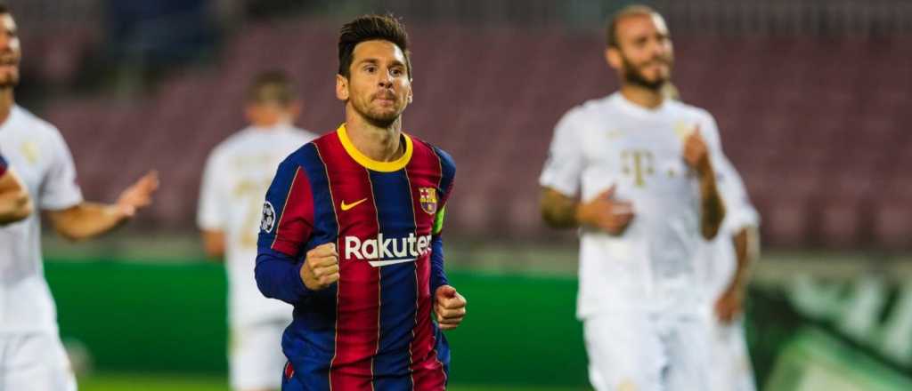 Champions: Messi metió un gol en la goleada del Barcelona