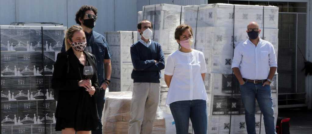 Pymes de Mendoza enviaron vinos a Brasil para degustación