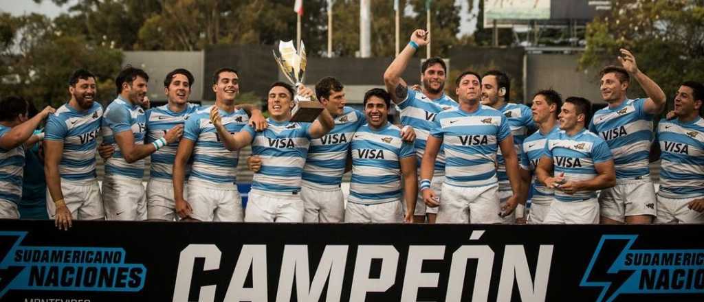 Con el mendocino Martínez, Argentina XV ganó el Sudamericano de rugby