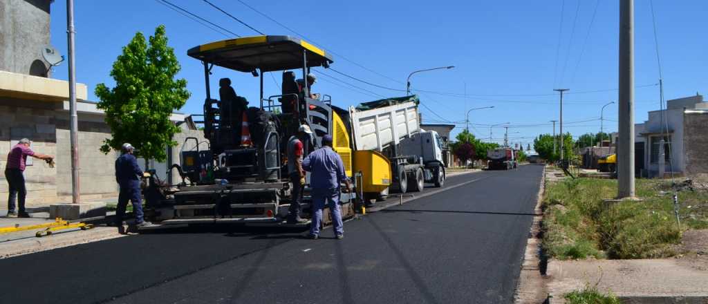 La Municipalidad de San Rafael continúa el ambicioso plan de asfalto