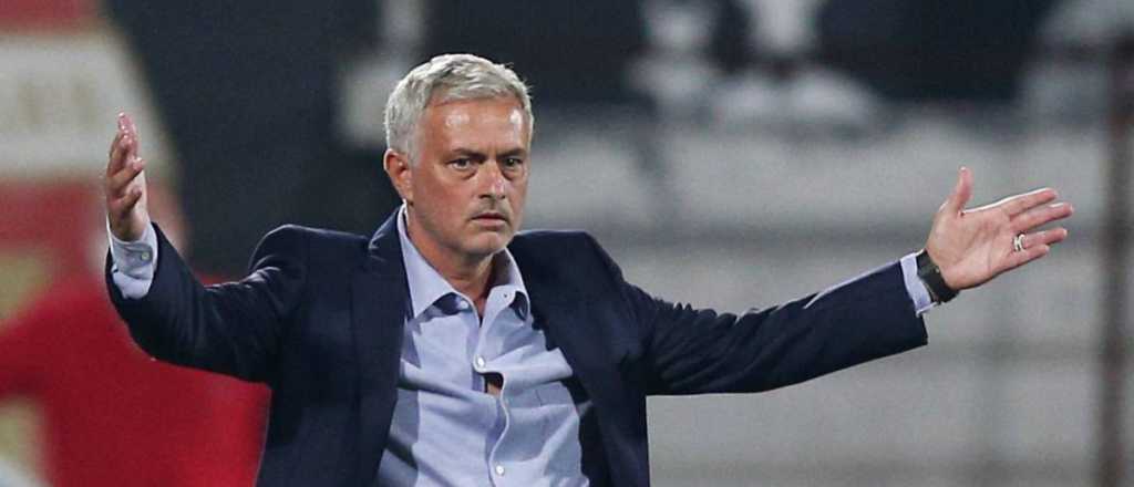 Mourinho enfureci&oacute; con sus jugadores