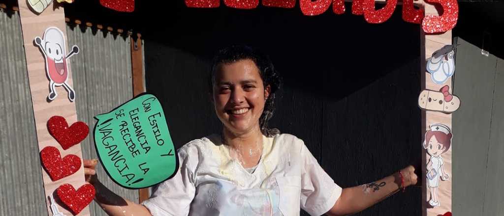 Se recibi&oacute; de enfermera en un Punto Digital de San Carlos