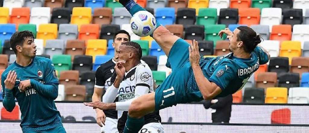 Video: Zlatan Ibrahimovic meti&oacute; un golazo de chilena