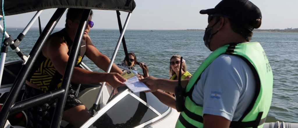 Después del "fiestón" acuático ilegal volvieron los controles a El Carrizal