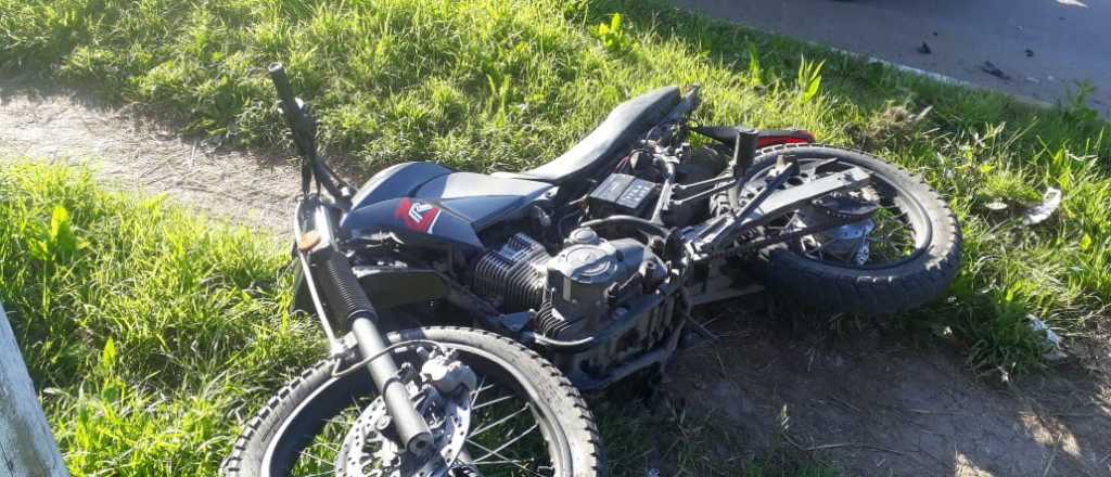 Una motociclista murió al chocar en Guaymallén