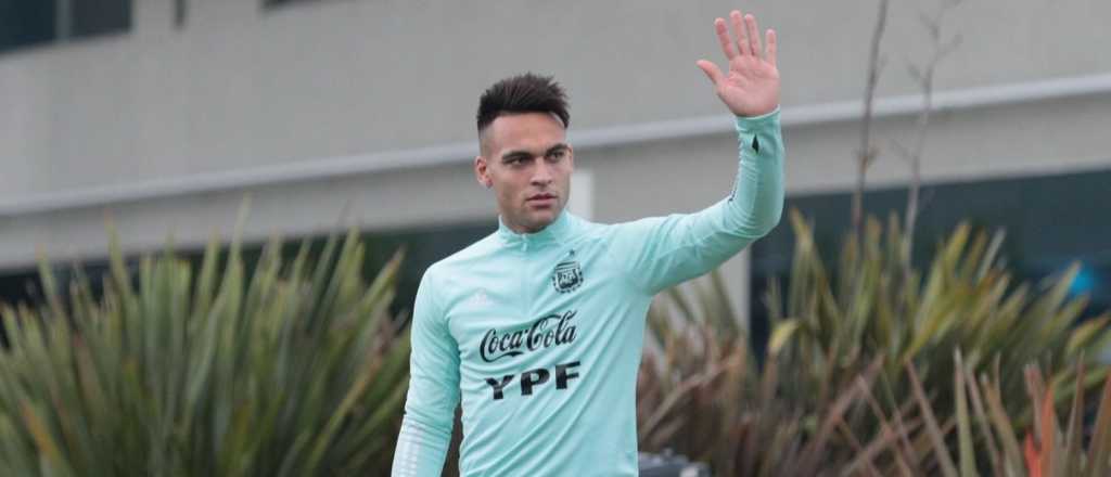 Lautaro Mart&iacute;nez es duda para el partido de Argentina
