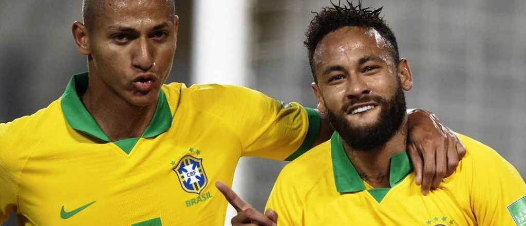 Neymar y un escándalo con un compañero de selección