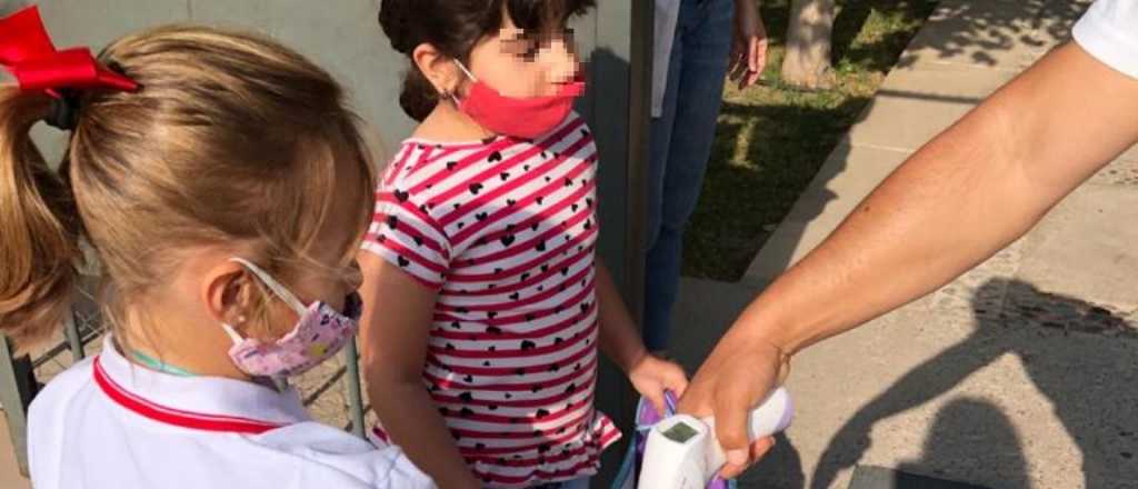 As&iacute; regresaron a las aulas alumnos de un jard&iacute;n de Chacras