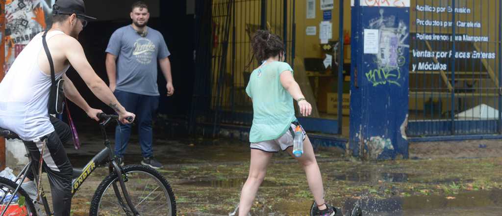 Esta noche puede haber tormentas con granizo en varios departamentos