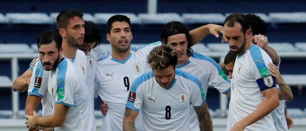 Uruguay goleó a Colombia de visitante