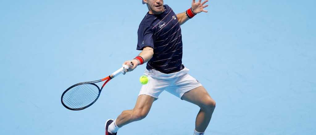 Schwartzman no pudo con Djokovic y cay&oacute; en dos sets en Londres