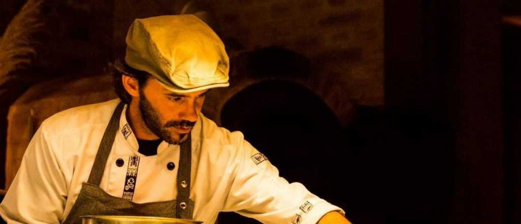 El cocinero Nicolás Bedorrou perdió su mochila en San Carlos