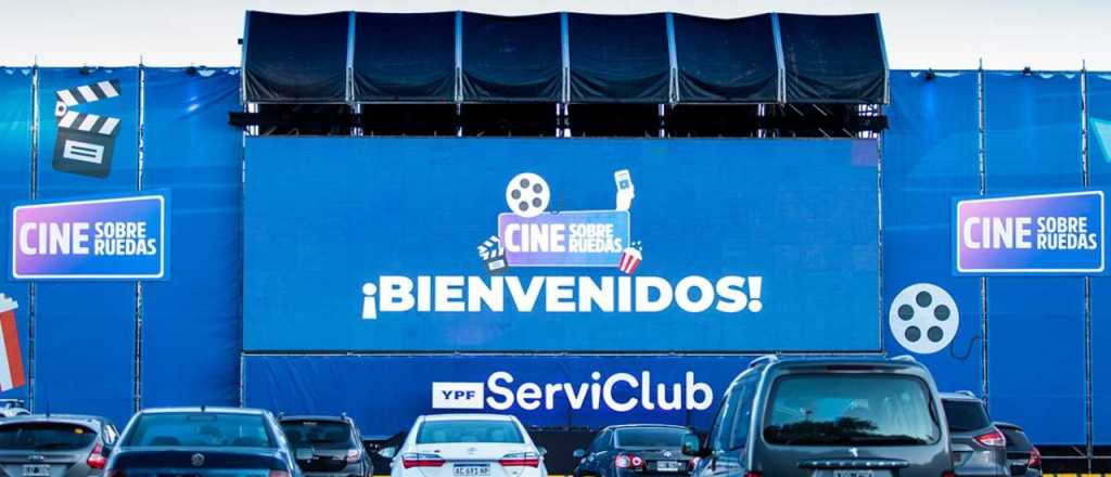 Luj&aacute;n de Cuyo present&oacute; "Cine sobre ruedas" , el autocine de YPF