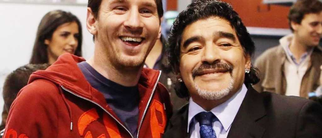 Messi y Ronaldo despidieron a Maradona
