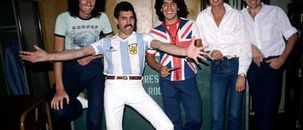 Las fotos que compartieron los famosos con Diego Maradona