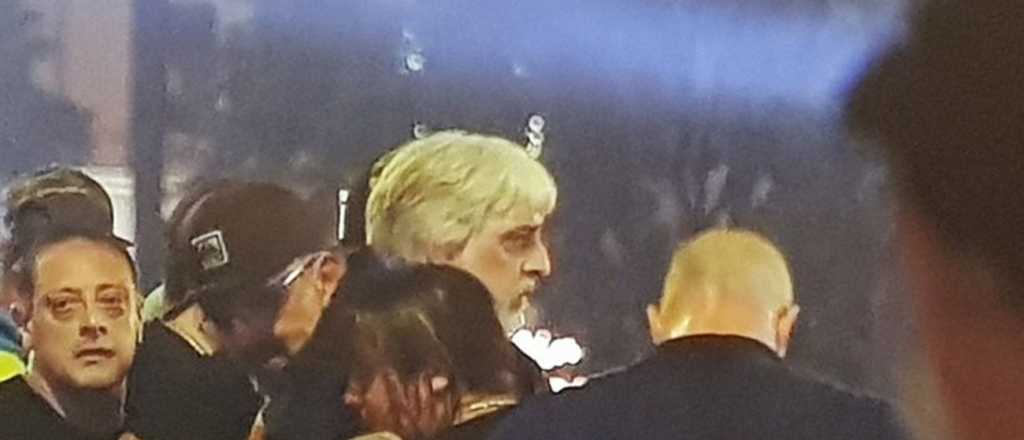 Di Zeo particip&oacute; del velorio &iacute;ntimo de Maradona