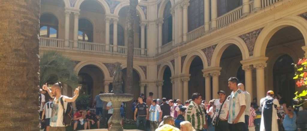 As&iacute; qued&oacute; el interior de Casa Rosada tras el velorio de Maradona