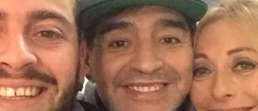 La mam&aacute; de Diego Jr. sorprendi&oacute; con un mensaje para el Diez