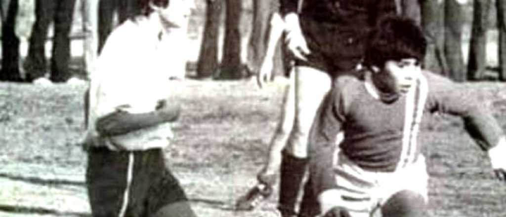 Tinelli y una foto con Maradona que generó polémica y memes