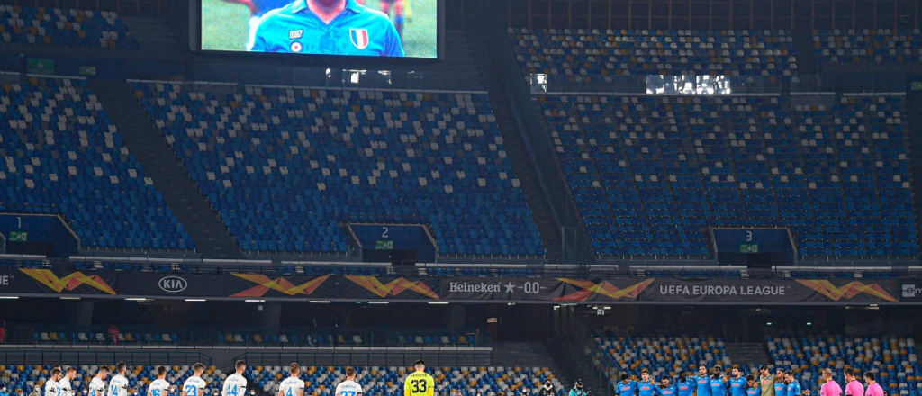 Es oficial: el estadio de Napoli se llama Diego Maradona