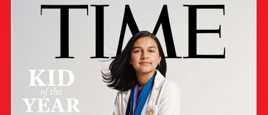 Es cient&iacute;fica, tiene quince a&ntilde;os y es la "Ni&ntilde;a del A&ntilde;o"