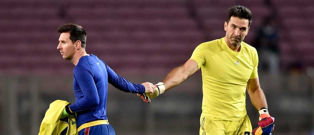 Messi, Buffon y una imagen que quedar&aacute; para el recuerdo