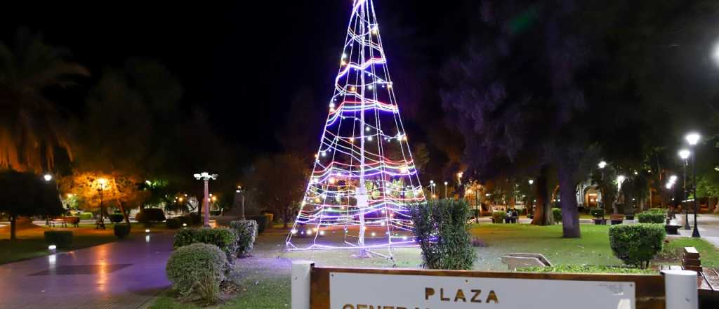 San Rafael se tiñó de Navidad