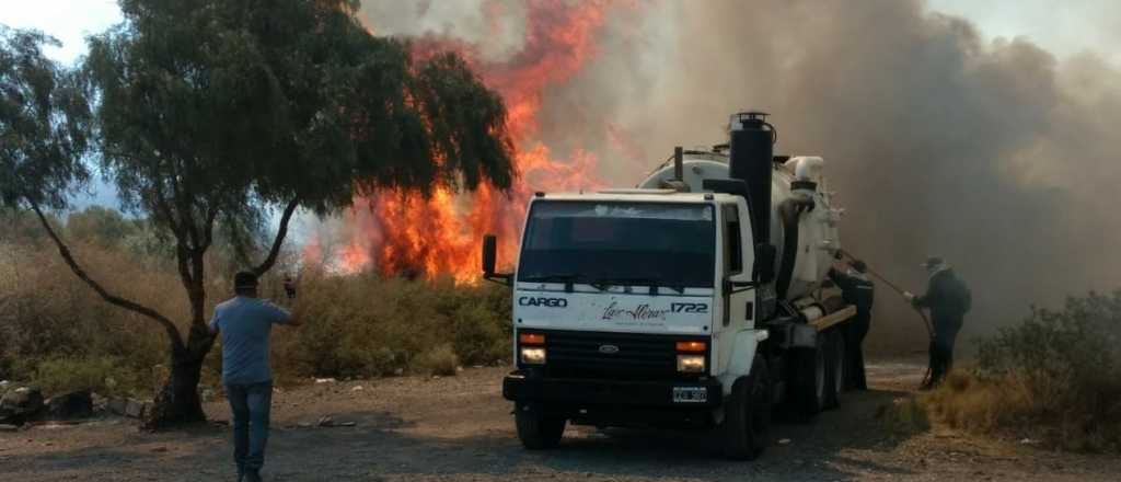 Ante el Zonda y el calor el Gobierno alerta sobre incendios forestales
