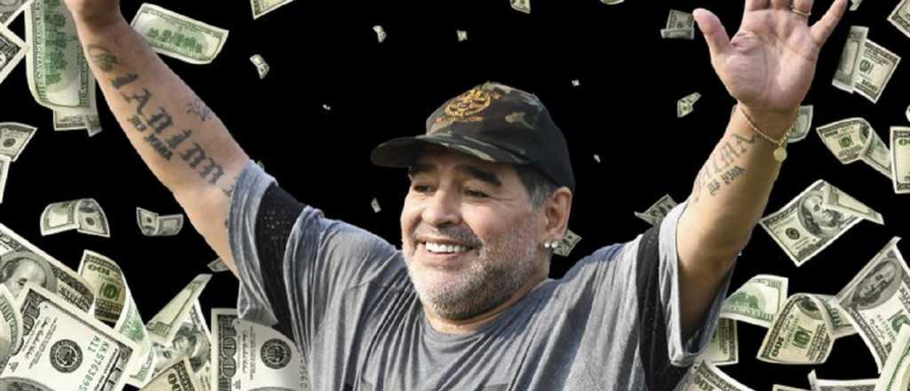 Diego Maradona gastaba una millonaria cifra por mes 