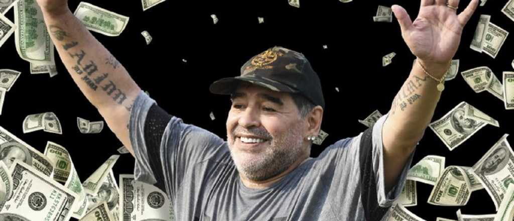 Diego Maradona gastaba una millonaria cifra por mes