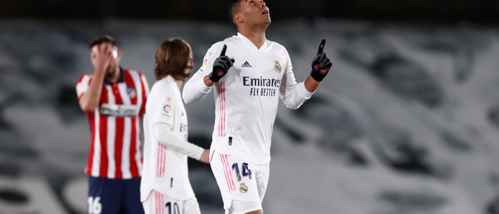 Atl&eacute;tico de Madrid perdi&oacute; el cl&aacute;sico y el invicto, pero sigue l&iacute;der