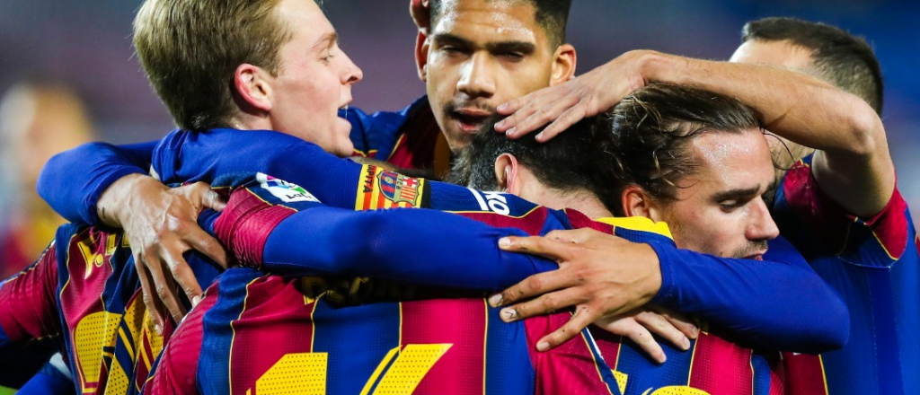 Video: Messi, con un golazo, salvó a Barcelona