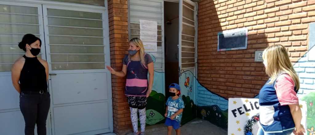 As&iacute; fue la reapertura de los jardines maternales de San Rafael