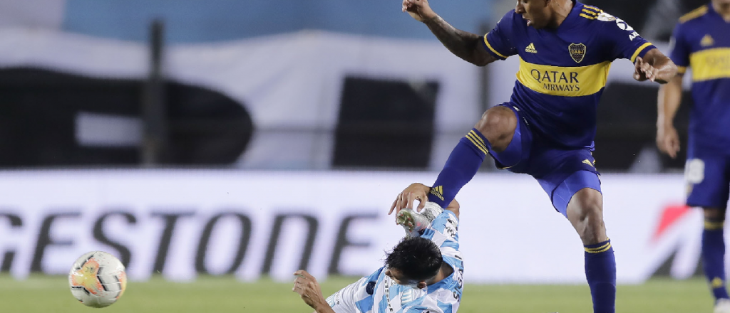 Racing - Boca: tres pol&eacute;micas en cinco minutos