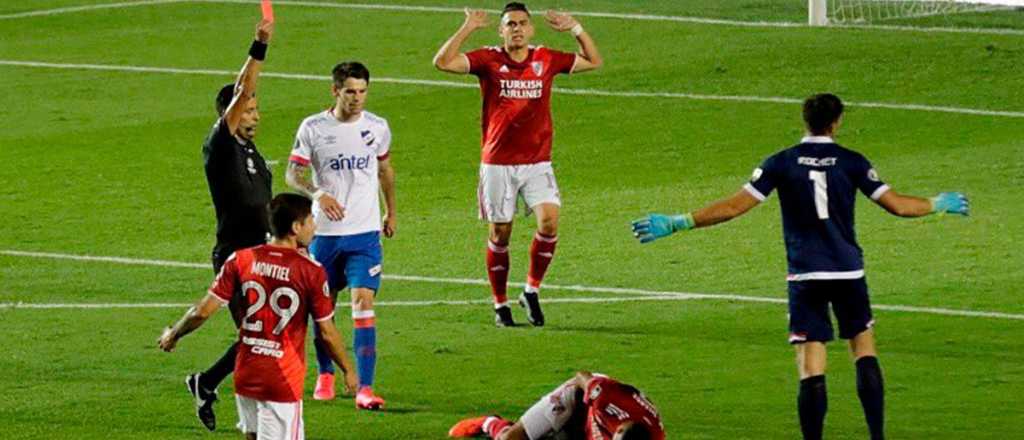 River y la expulsi&oacute;n que desvirtu&oacute; el partido